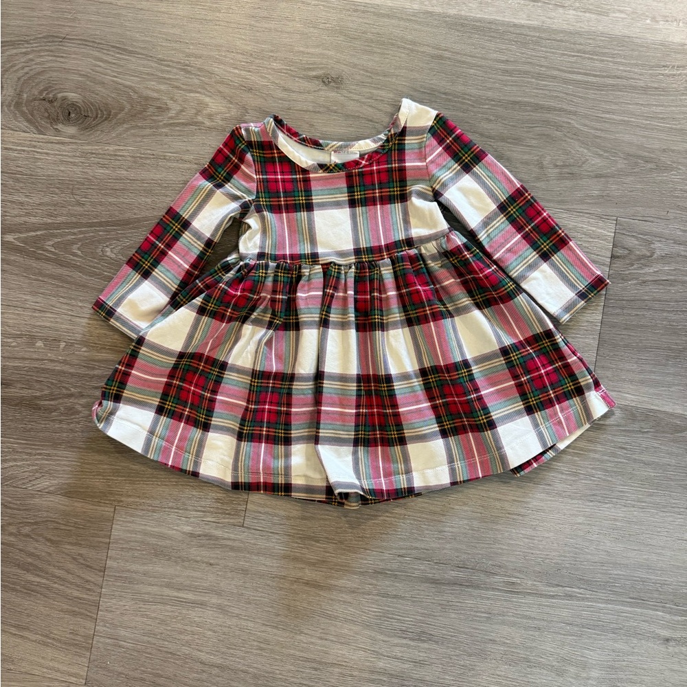 Plaid Holiday Dress